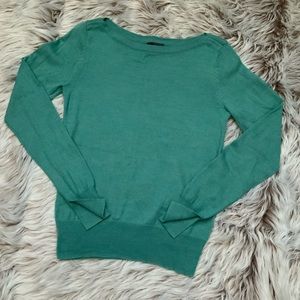 ❤️like new❤️The Limited long sleeve sweater blue green